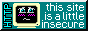 this site is a little insecure