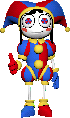 Microsoft Agent version of Pomni giving a thumbs up